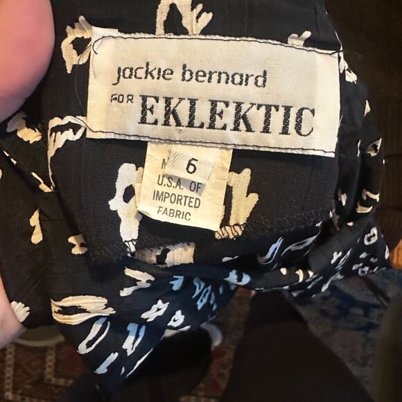 Vintage Jackie Bernard for eklektic bubble dress - Picture 4 of 4